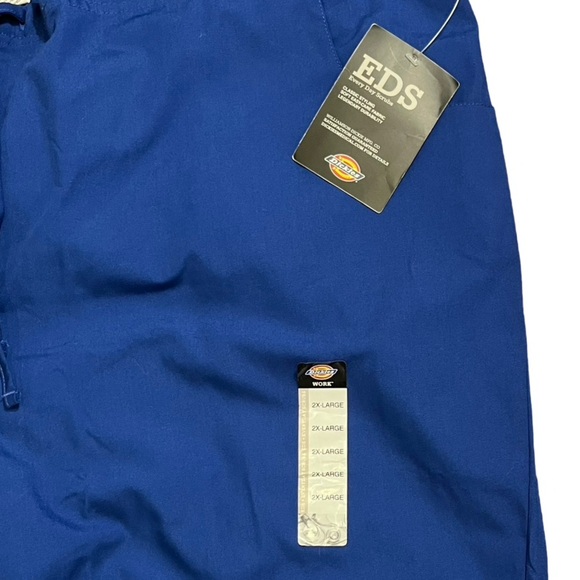💙 Dickies Every Day Scrubs | Blue | Women’s Size 2XL | Missy Fit | Drawstring - Picture 4 of 9